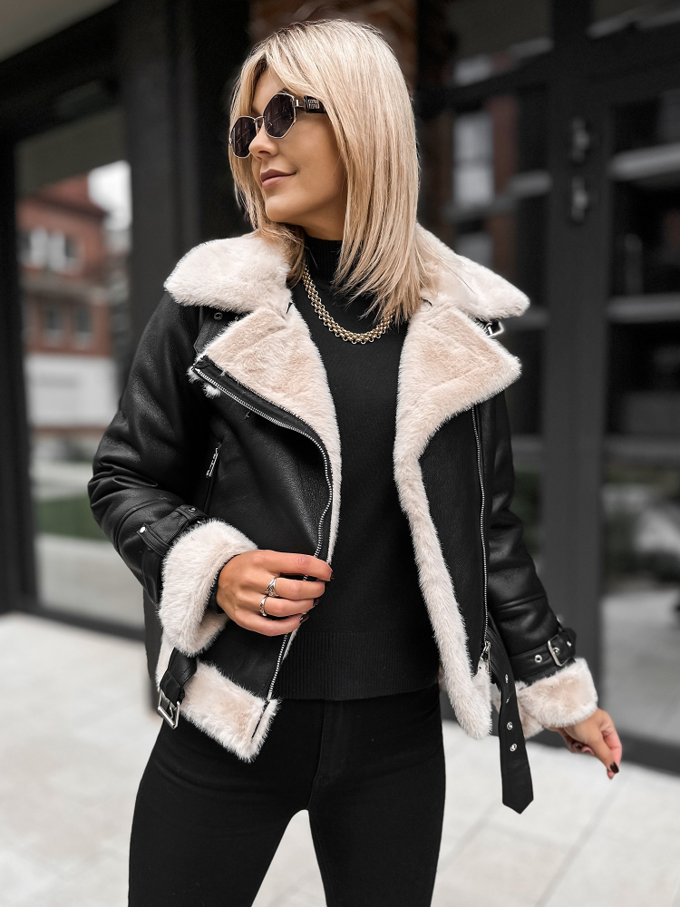 JACKET ESTRELLA SHEEPSKIN BLACK