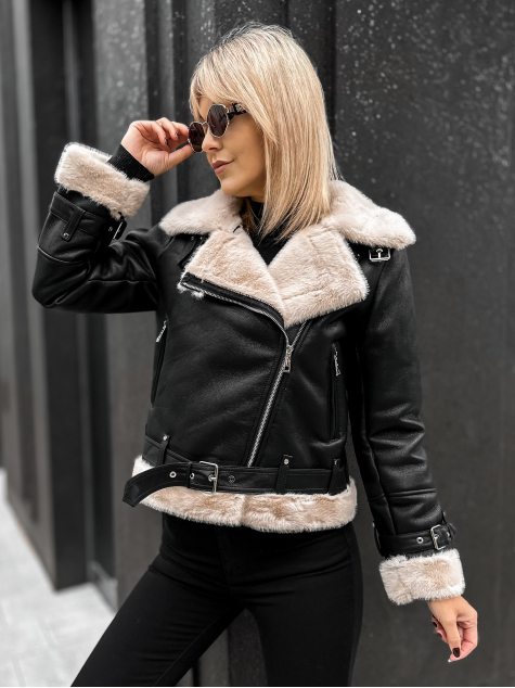 JACKET ESTRELLA SHEEPSKIN BLACK