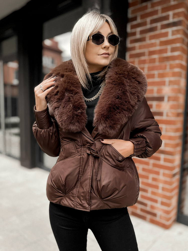 VESTE CORDOBA BRUN