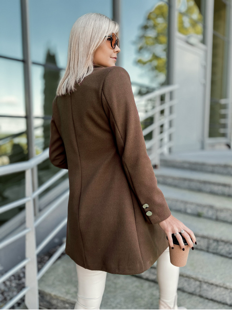 COAT LOULE BROWN
