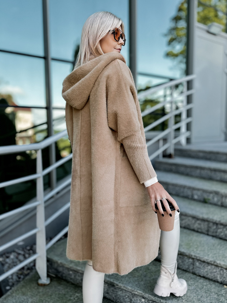 MANTEAU ALPAKA CESIRA CARAMEL