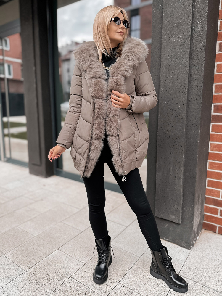 JACKET JORUND DARK BEIGE