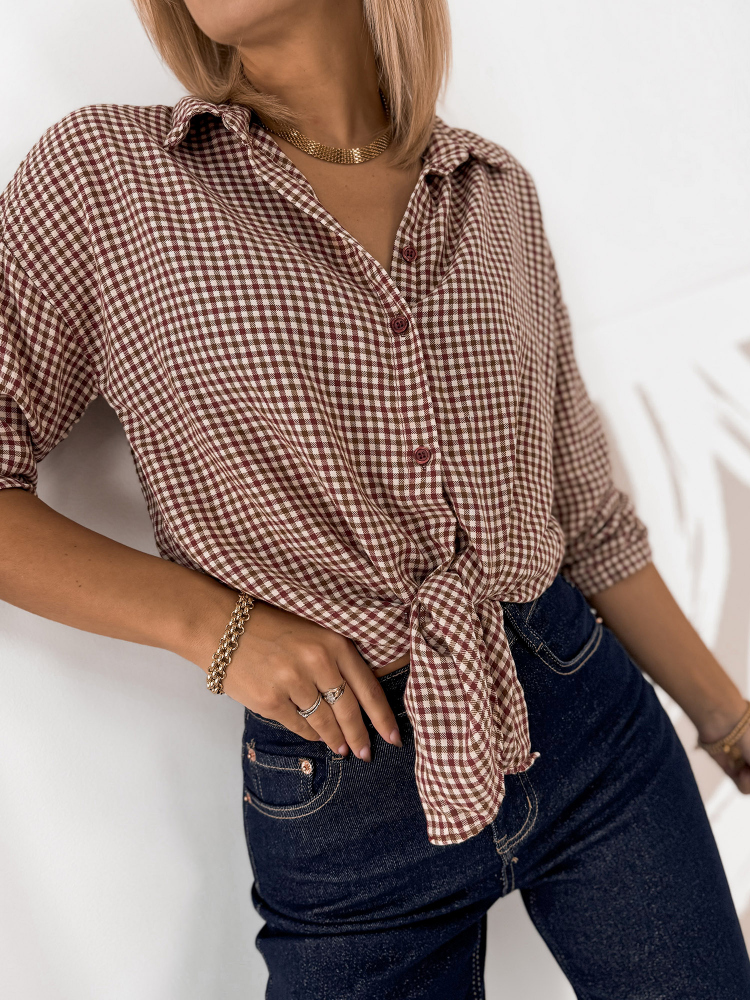 SHIRT CALLIOPE BURGUNDY