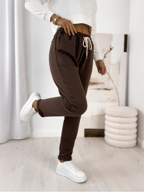 PANTALON MAZIKEN BRUN