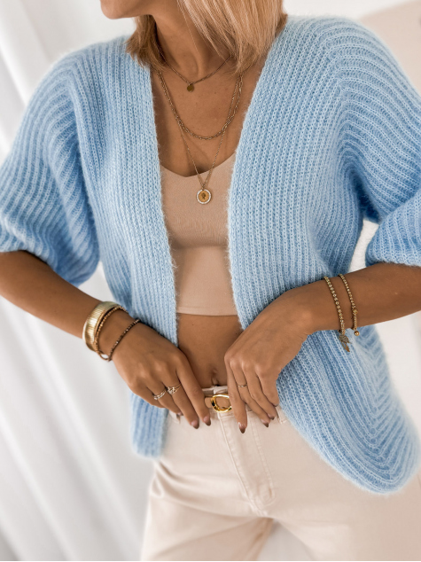 CARDIGAN BLEU AUBERON