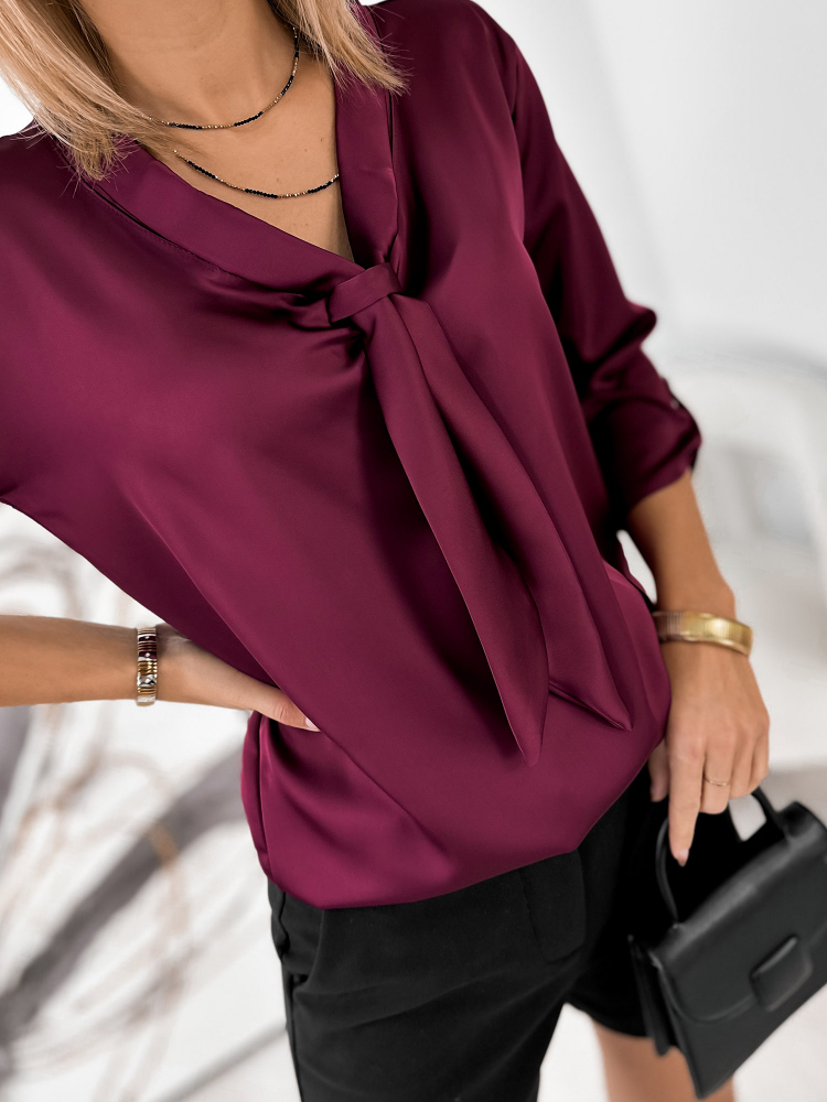 BLUZA ZINGARA BORDEAUX