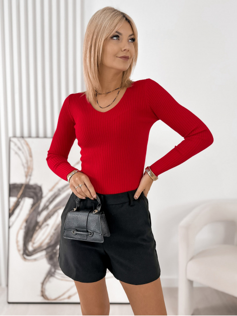 ПУЛОВЕР PERLA ЧЕРВЕН