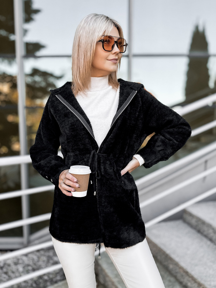 COAT ALPAKA ORRIS BLACK