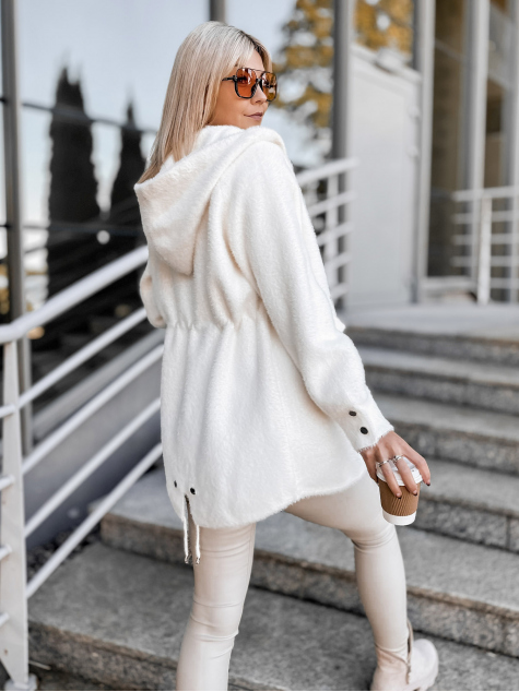 COAT ALPAKA ORRIS ECRU