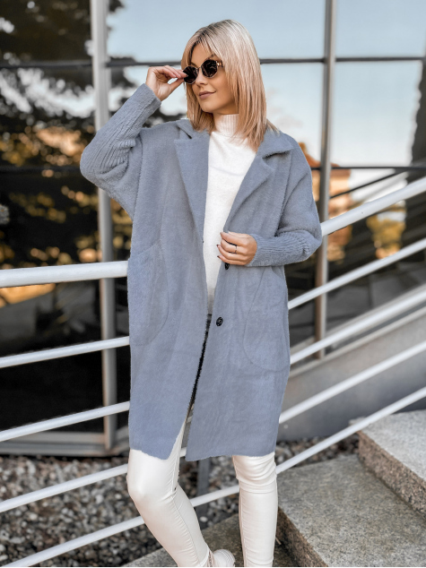 COAT ALPAKA REIL GREY