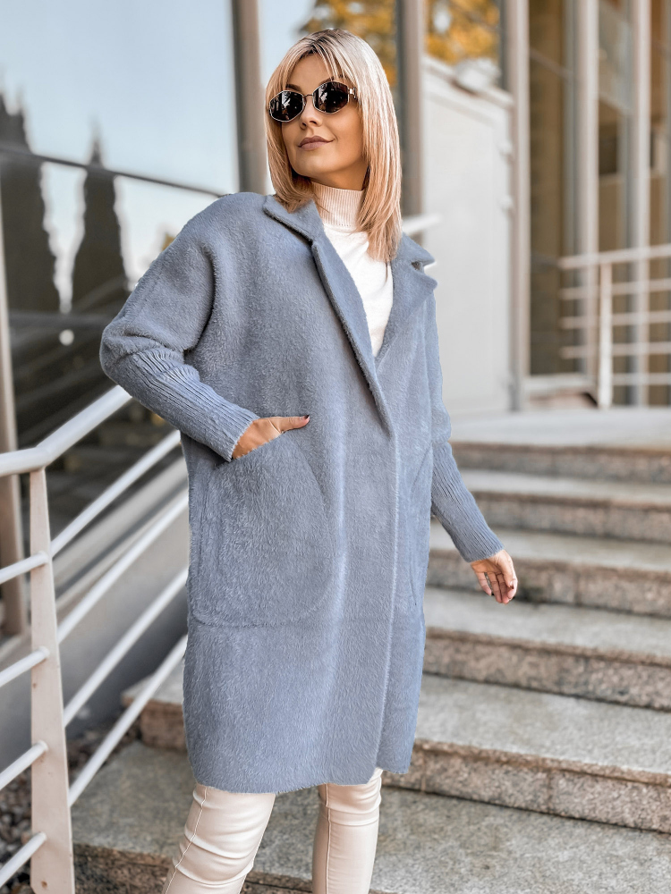 COAT ALPAKA REIL GREY