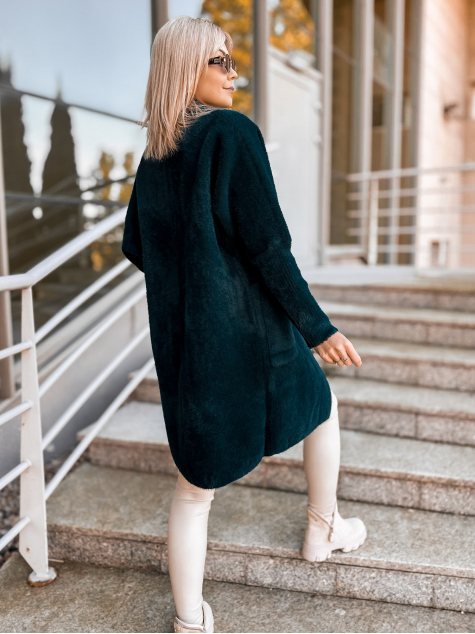 COAT ALPAKA REIL GREEN