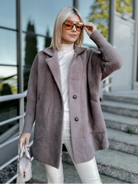 MANTEL ALPAKA OREO TUME LILLA
