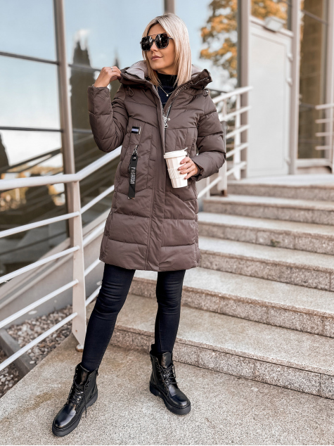 VESTE VISENYA BRUN