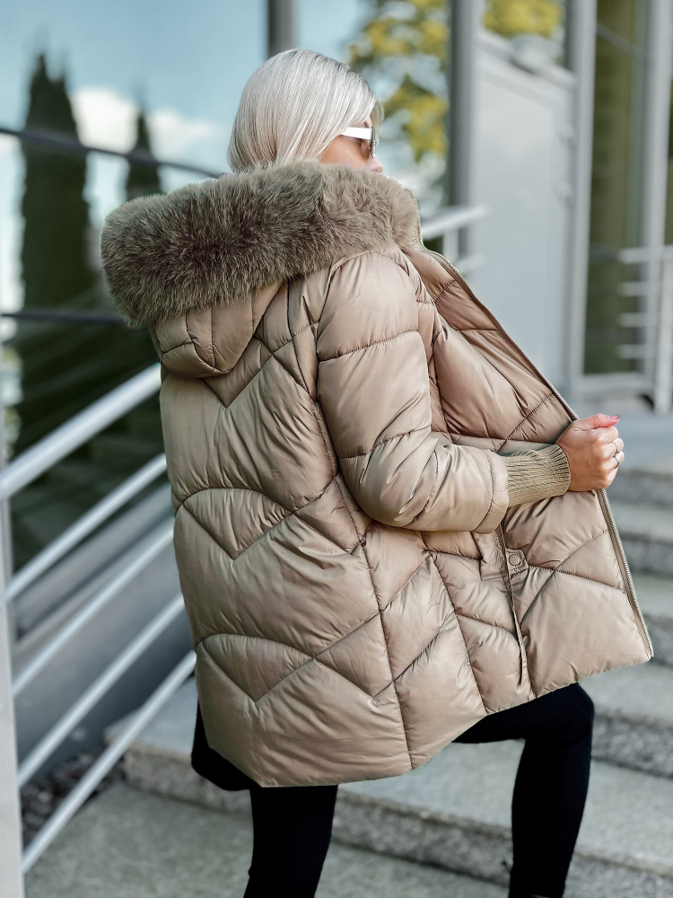 JACKET COEN DARK BEIGE