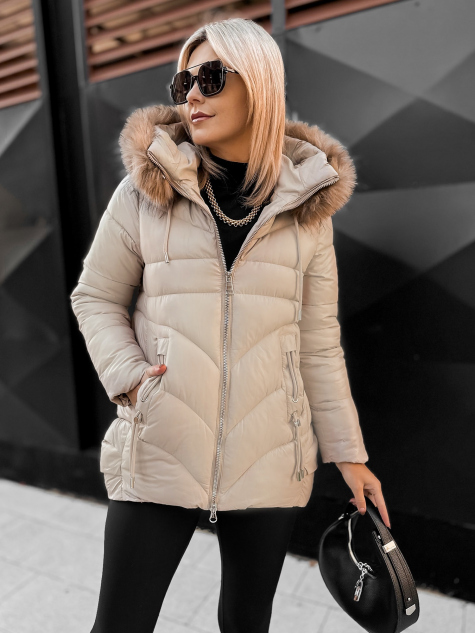MANTEAU OPIAM BEIGE