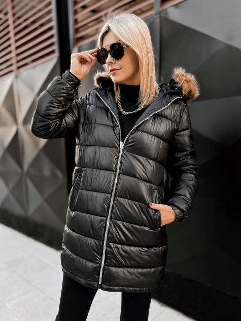 VESTE REVERSIBLE SUELIA NOIR-NOIR