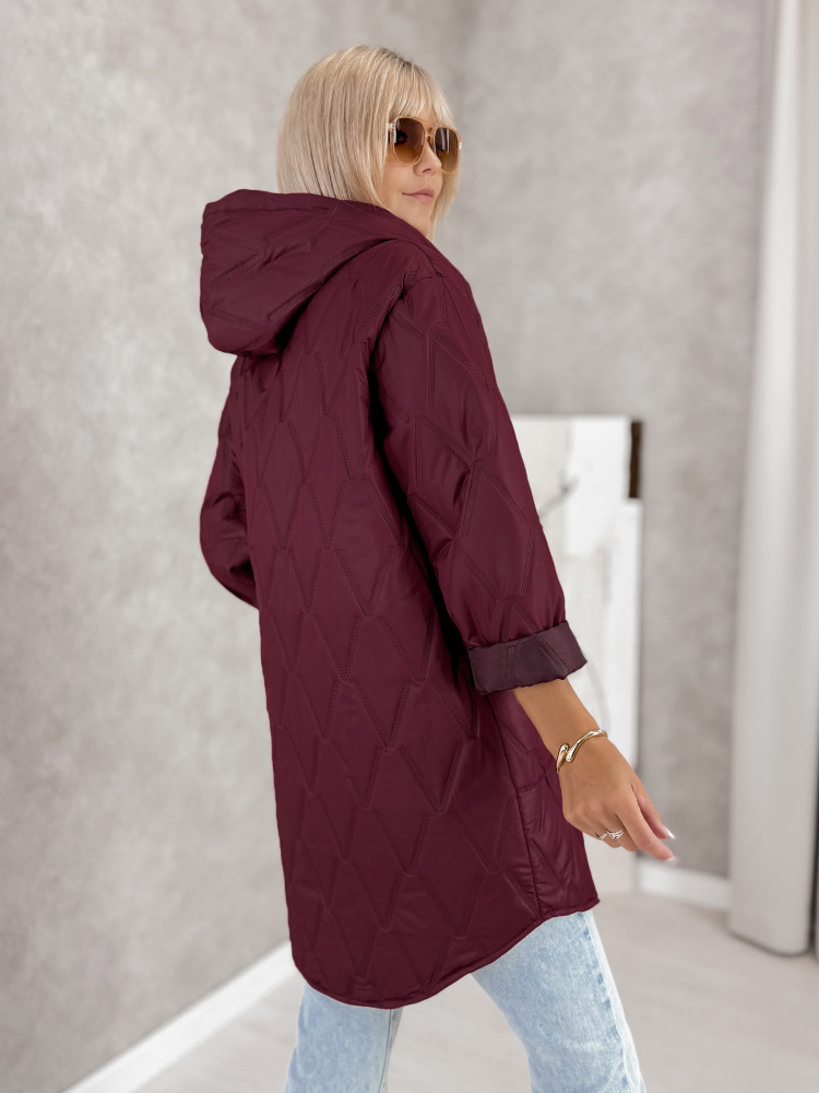JACKET FJORDEN BURGUNDY
