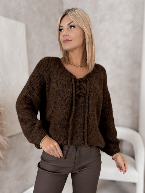 SWEATER CASPIAN BROWN