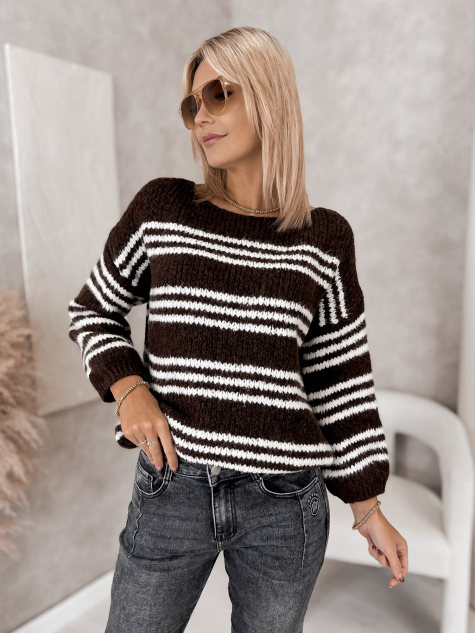 SWEATER RILIAN BRUN