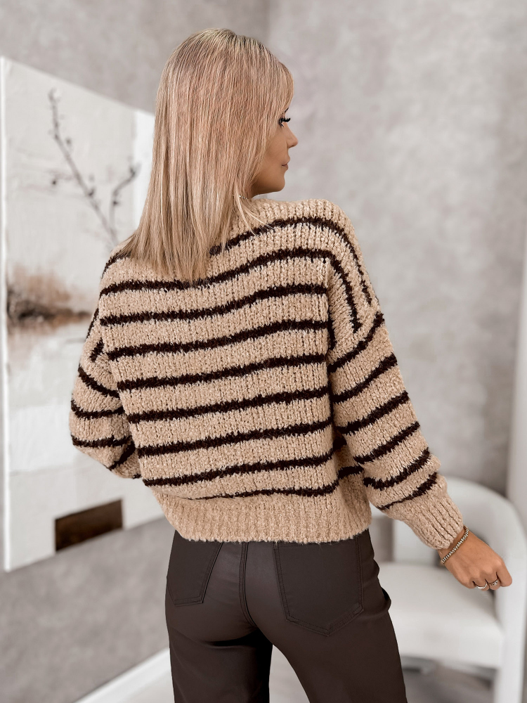 PULLOVER SATORI KARAMELLFARBENER