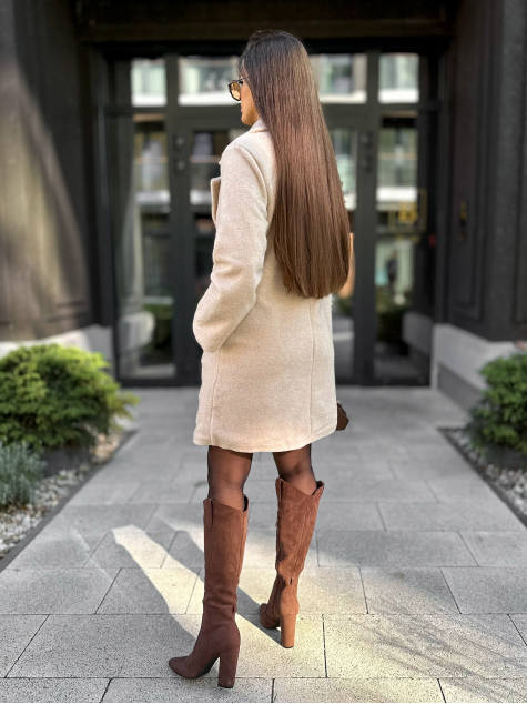 MANTEAU DÉCKERDE BEIGE