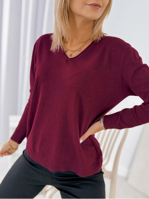 SWEATER ARTEMIS BORDEAUX