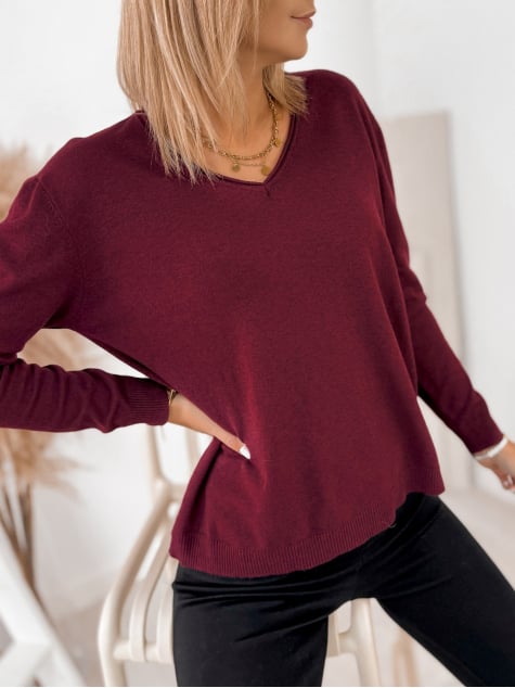 SWEATER ARTEMIS BORDEAUX