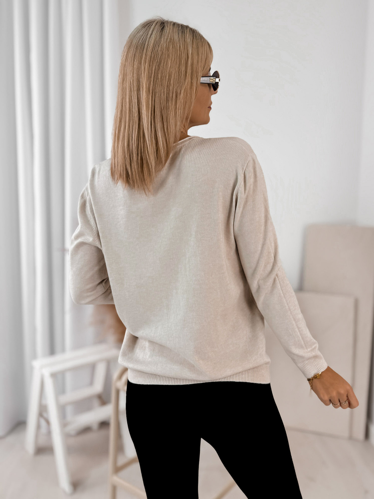 PULLOVER ARTEMIS BEIGE