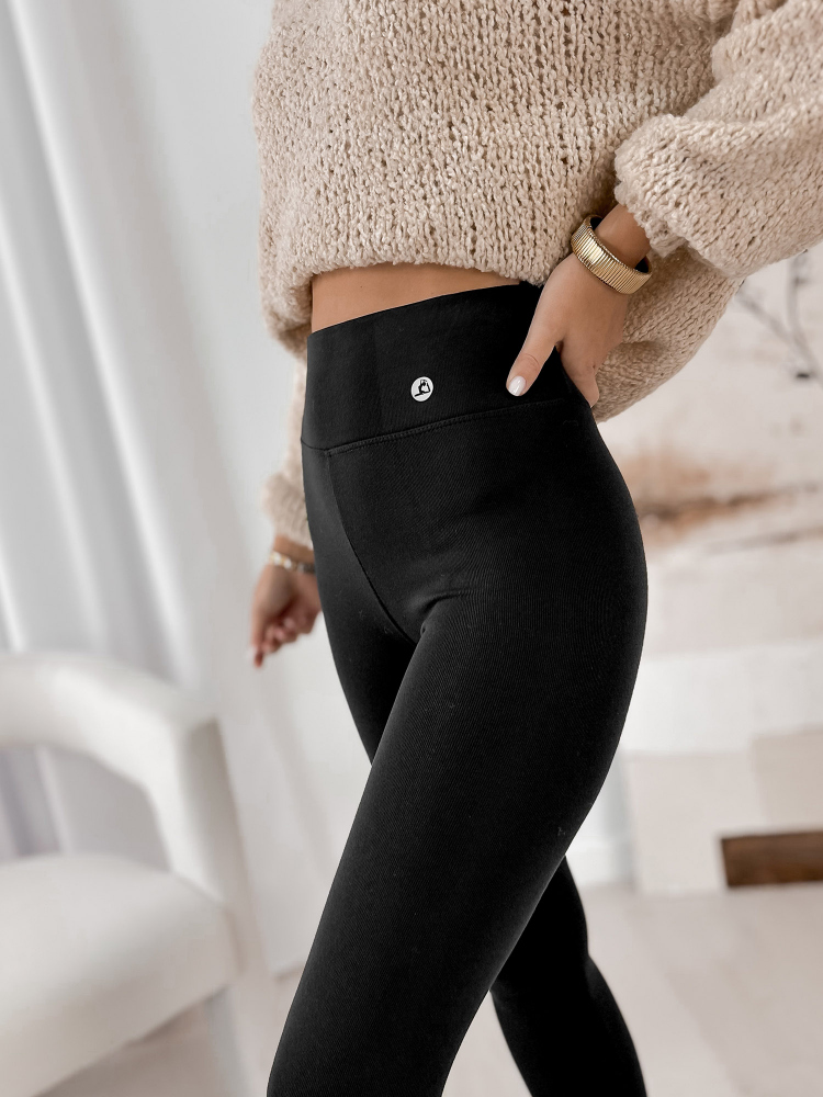 LEGGINGS ISOLIERT ANSELMO SCHWARZ
