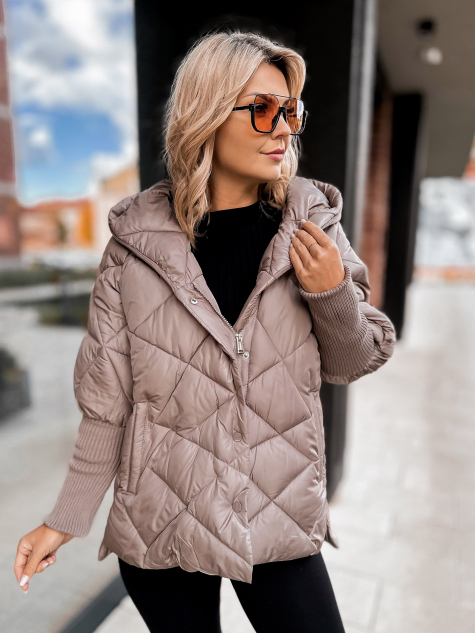 VESTE LISBETH BEIGE FONCÉ