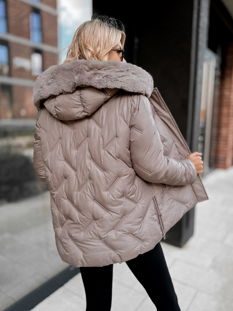 JACKET BENONI DARK BEIGE