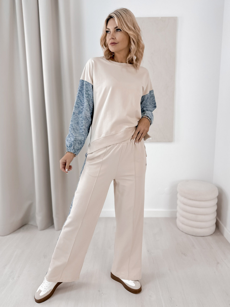 SET KLEIDER DONA BEIGE
