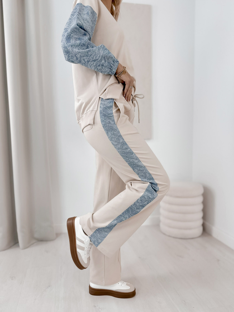 SET KLEIDER DONA BEIGE