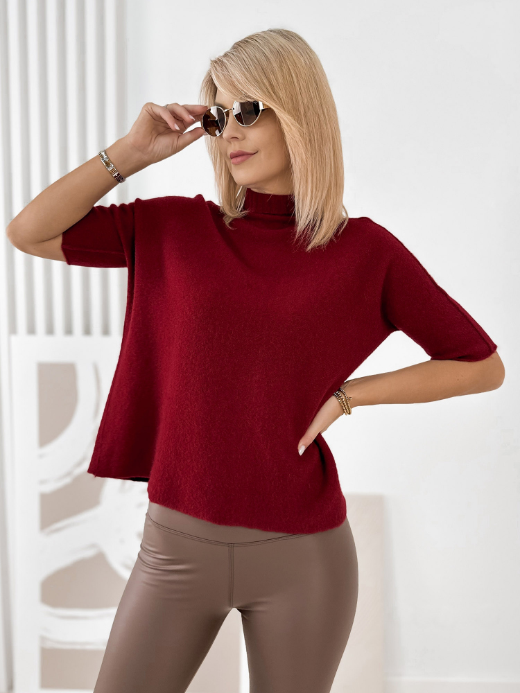 SWEATER ASLAN BURGUNDY