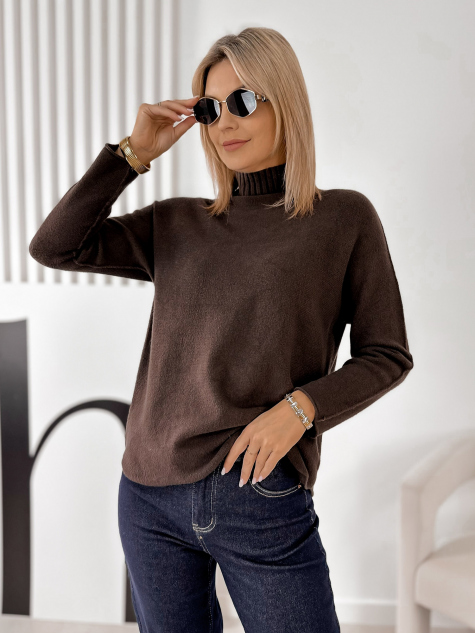 SWEATER HALDIR BROWN