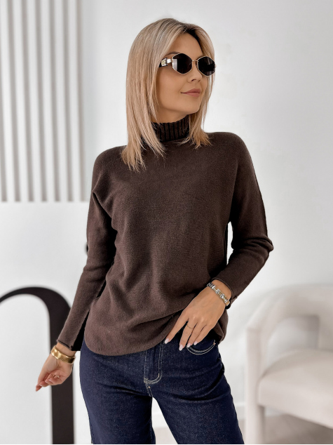 SWEATER HALDIR BRUN