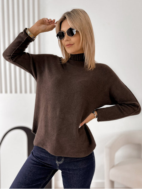 SWEATER HALDIR BROWN