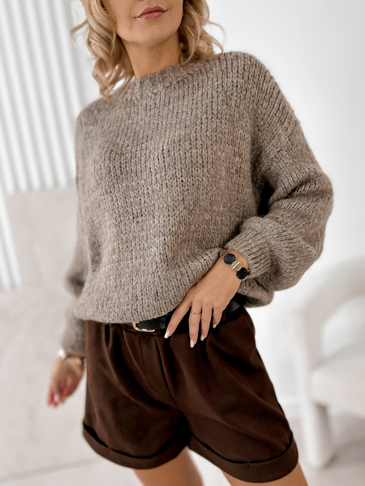 PULLOVER OPHIR DUNKELBEIGER