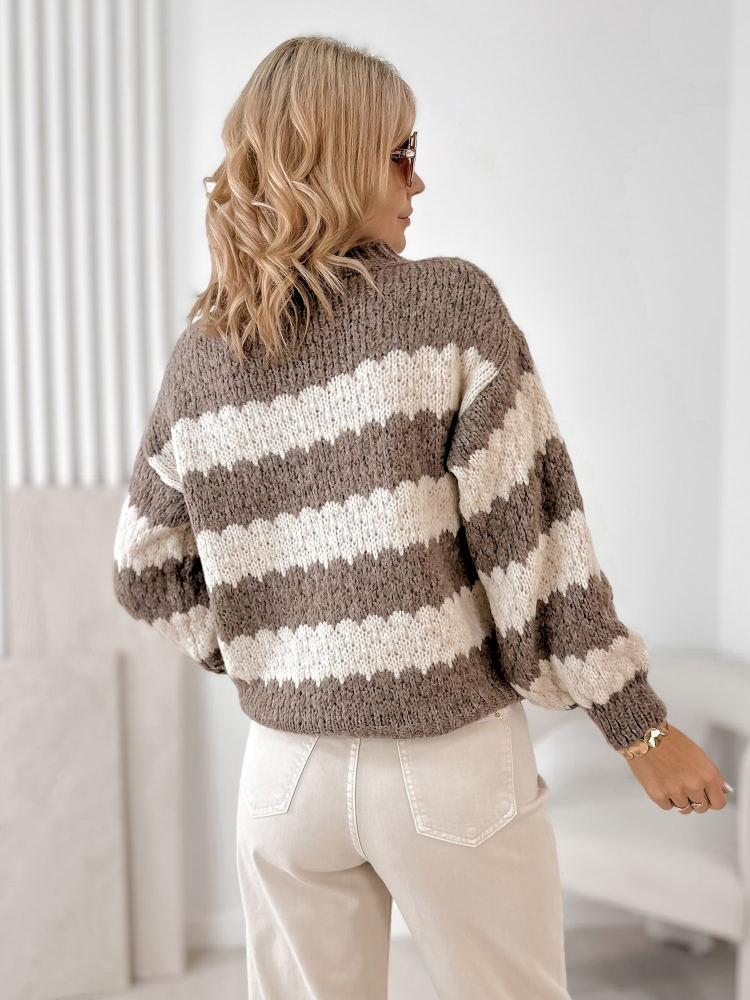 SWEATER FOYLE DARK BEIGE