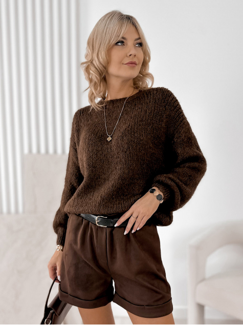 SWEATER BORNEO BRUN