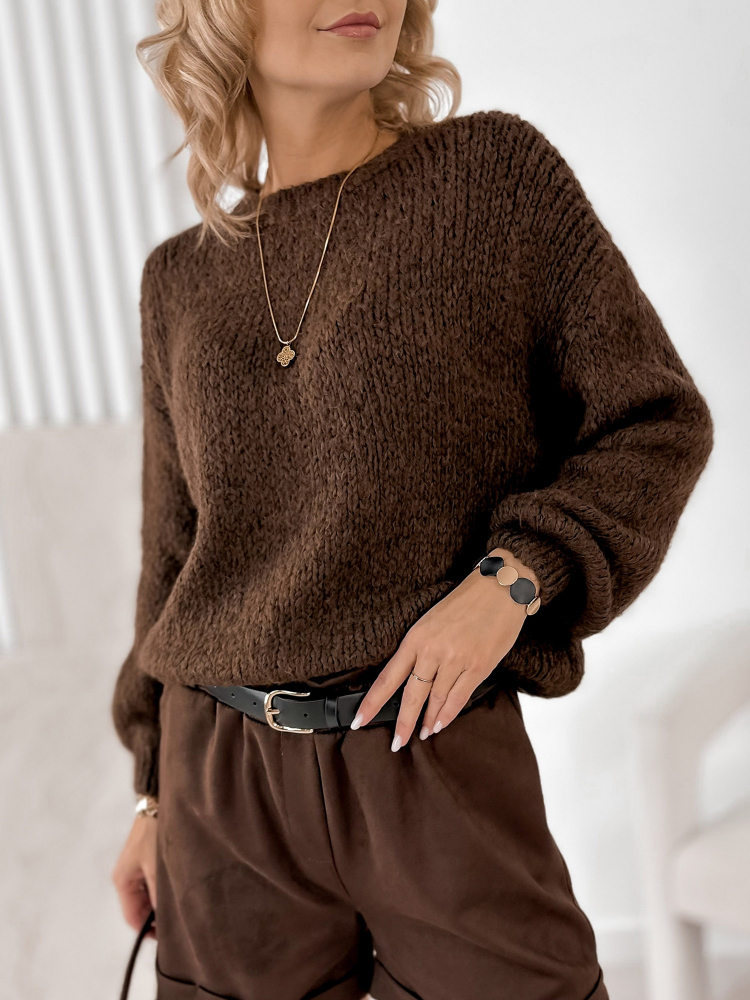SWEATER BORNEO BROWN