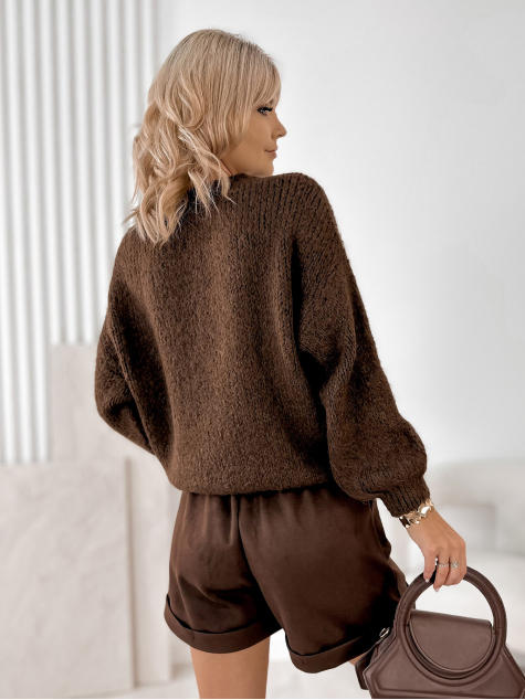 PULLOVER BORNEO BRAUNER