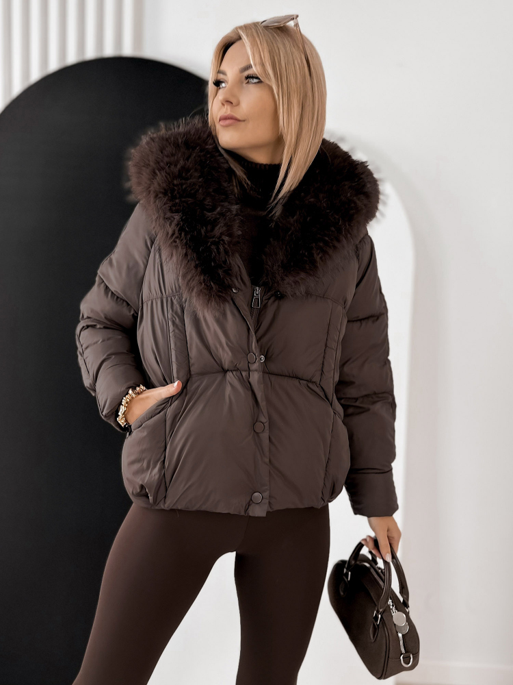 VESTE RIDLEY BRUN