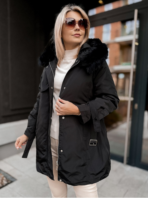 ЯКЕ С ПОДПЛАТА ETTIE ЧЕРНA