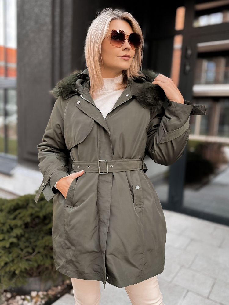 STRIUKĖ SU ETTIE PAMUŠALU CHAKI SPALVOS
