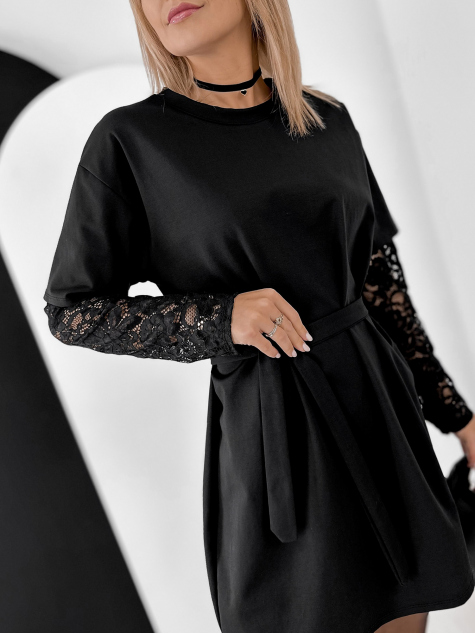 DRESS HERRICK BLACK