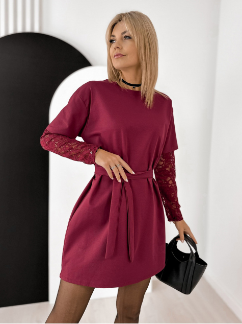 SUKNELĖ HERRICK BORDO SPALVOS
