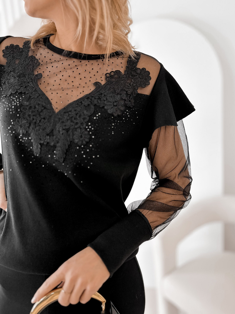 BLOUSE MALONE BLACK