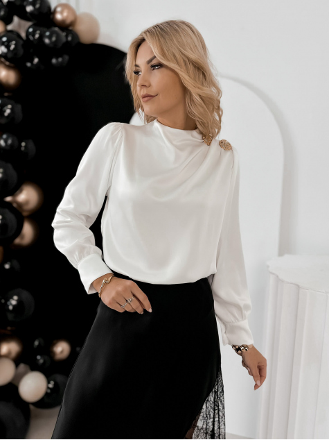 BLOUSE MARQUISE ECRU